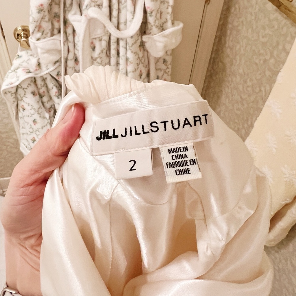 Temporary listing Jill Stuart ivory gown